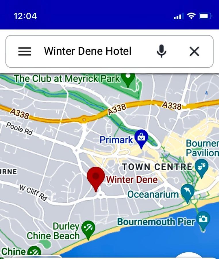 The Winter Dene Hotel บอร์นมัธ ภายนอก รูปภาพ