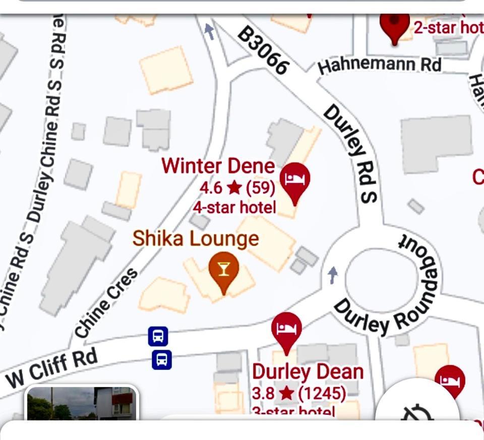 The Winter Dene Hotel บอร์นมัธ ภายนอก รูปภาพ